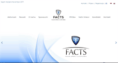 Desktop Screenshot of clusterfacts.org.rs